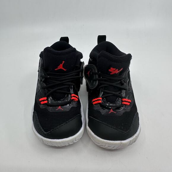 Air Jordan Zion 1TD Bloodline Basketball Shoe Toddler Black/Orange DC2023-006 5C - Picture 3 of 7